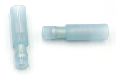[81-00003-B] Female Bullet Connector Insulated Blue