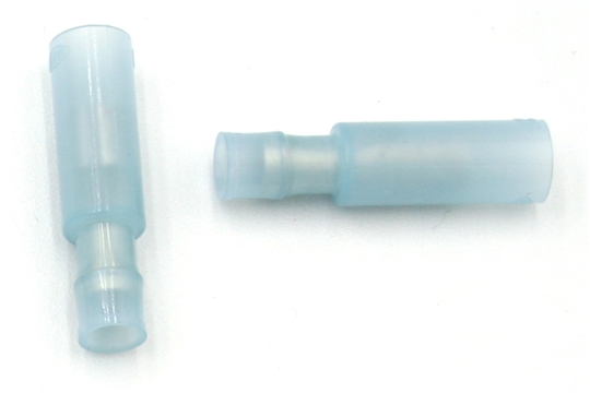 [81-00003-B] Female Bullet Connector Insulated Blue