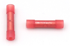 [81-00006-R] Butt Connector Insulated Red