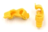 [86-00003] Klassic Keyless Large Yellow Door Clip Plastic 5mm Rod, 7mm Hole, LH
