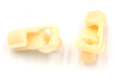 [86-00011] Klassic Keyless Medium Cream Door Clip Plastic 3.5mm Rod, 6.5mm Hole, LH