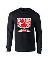 "Canada is Not For Sale" L/S Tee -Unisex