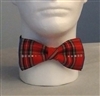 Red Hot Tartan Bow Tie - Unisex