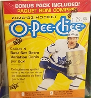 2022-23 Upper Deck NHL O-Pee-Chee Hockey Blaster Box