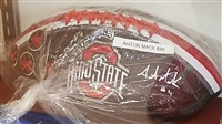 Austin Mack Signed Full Size Football