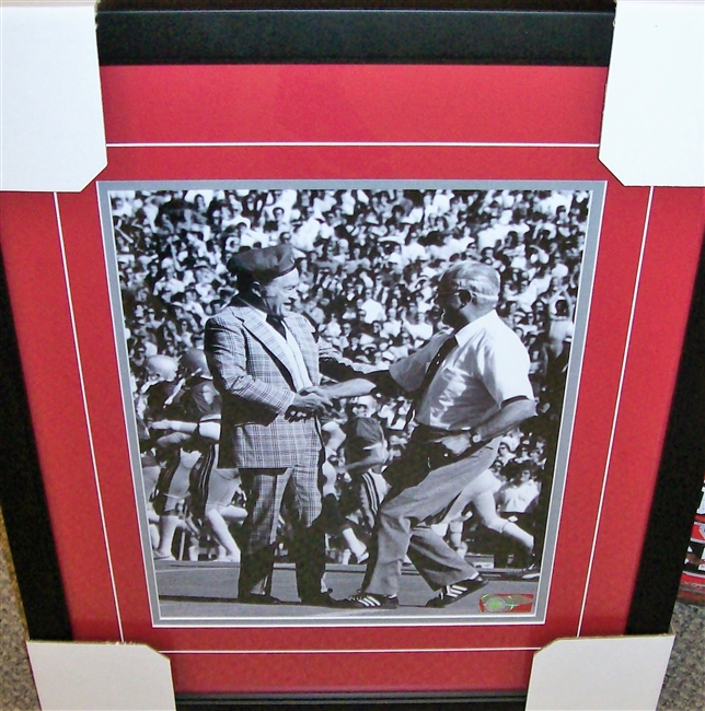 Bob Hope & Woody Hayes Framed 11 x 14