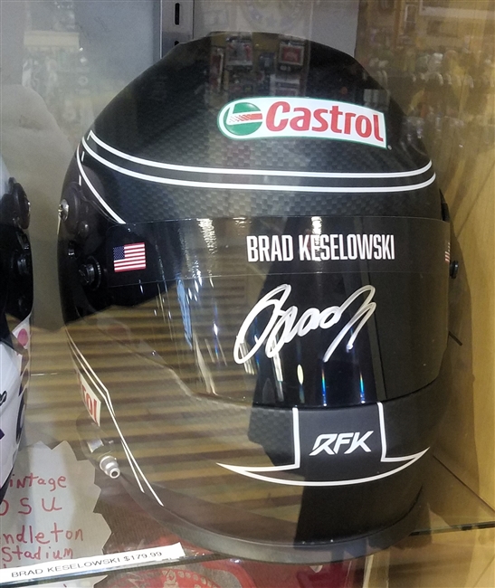 Brad Keselowski Signed Full Size Replica Helmet