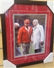 Earle Bruce & Woody Wayes Unsigned 11 x 14 Framed