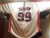 Charlie Sheen Signed Rick Vaughn Replica Jersey