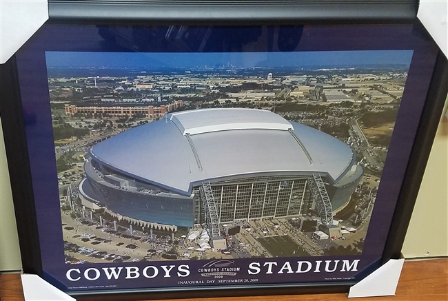 Cowboys Stadium 16 x 20 Framed