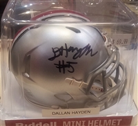 Dallan Hayden Signed Mini Helmet