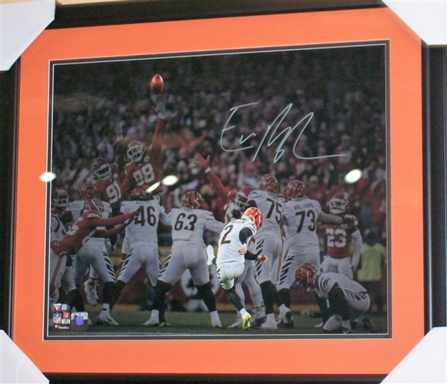 Evan McPherson Signed 16 x 20 Framed