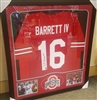 JT Barrett Signed Jersey Framed