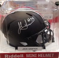 Jack Sawyer Signed Mini Helmet