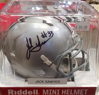 Jack Sawyer Signed Mini Helmet