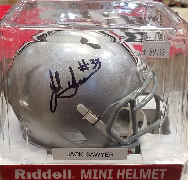 Jack Sawyer Signed Mini Helmet