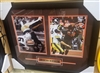 Turkey Jones & Myles Garrett Dual 8 x10 Photo Collage Framed