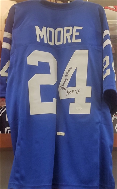 Lenny Moore Signed Replica Jersey