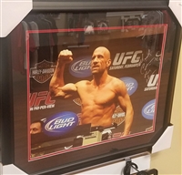 Mark Coleman Signed 16 x 20 Framed