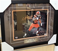 Nick Chubb Signed 11 x 14 Framed