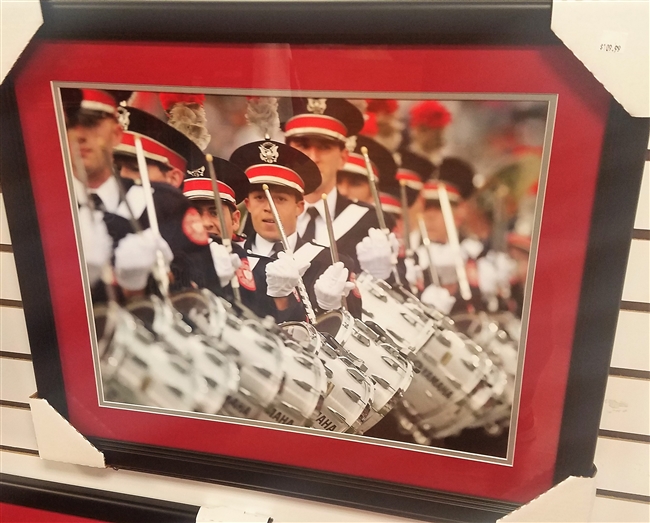 Ohio State Marching Band Drumline16 x 20 Framed