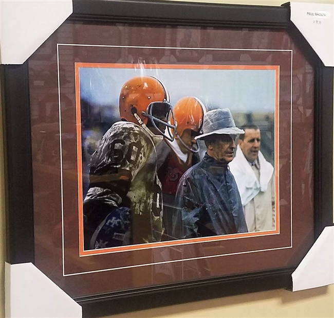 Paul Brown Unsigned 11 x 14 Framed