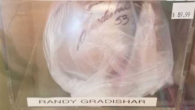 Randy Gradishar Signed Mini Helmet w/Case