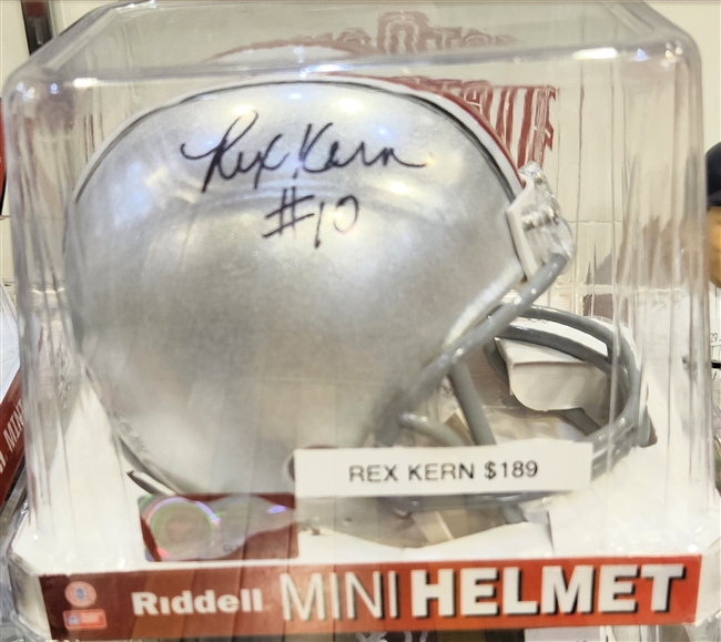 Rex Kern Signed Mini Helmet