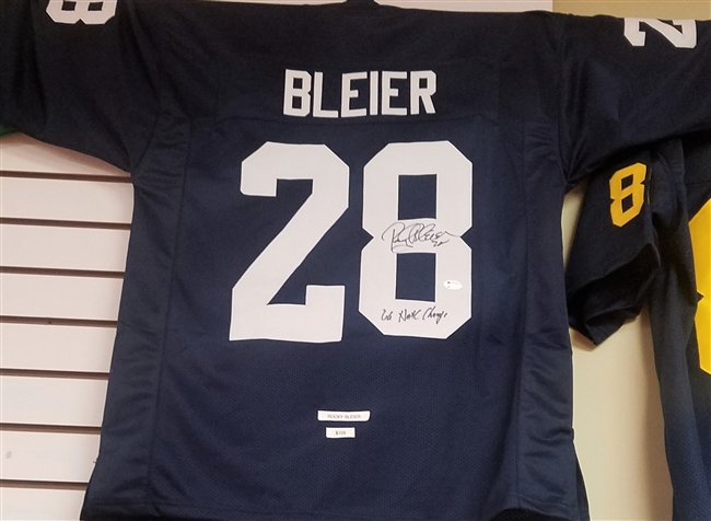 Rocky Bleier Signed Replica Jersey