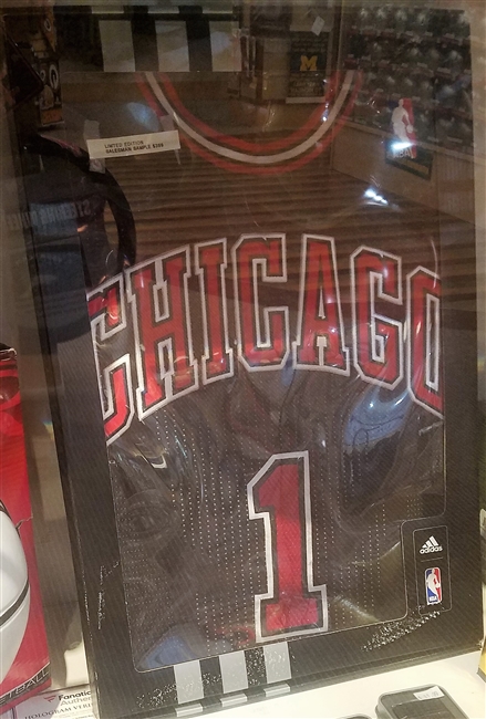 Derrick Rose Unsigned Adidas: Limited Edition - Salesman Sample Jersey