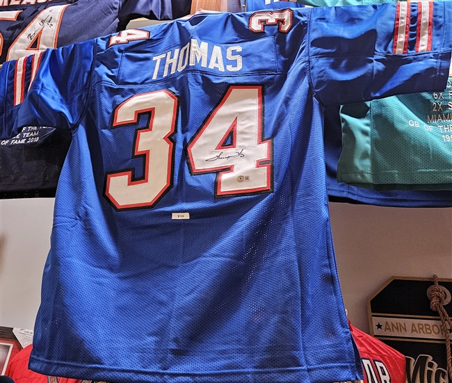 Thurman Thomas Signed Replica Jersey