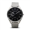 bering automatic men's black dial watch