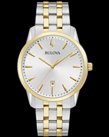 men's bulova two tone Sutton watch