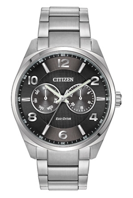 Men's Citizen Eco-Drive Black Dial Dress Watch