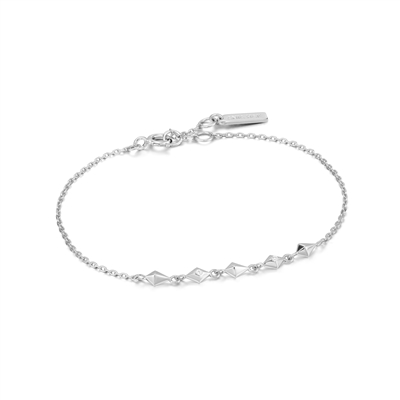 Ania Haie spike it up silver spike bracelet