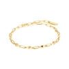 Ania Haie spike it up gold heavy spike bracelet