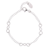Frederic Duclos sterling silver Macie bracelet