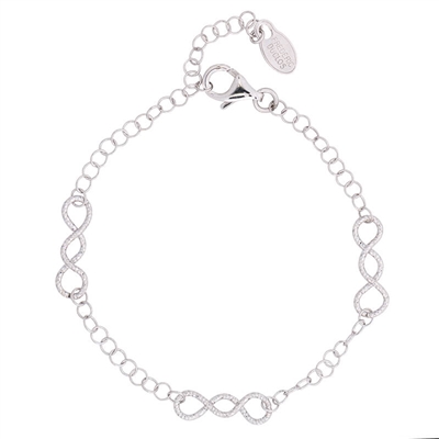 Frederic Duclos sterling silver Macie bracelet