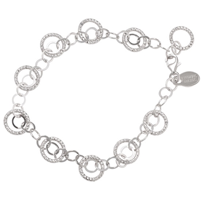 Frederic Duclos sterling silver kinship bracelet