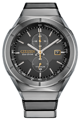 Men's Citizen eco-drive super titanium armor watch