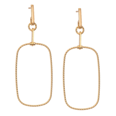 Frederic Duclos sterling silver & gold plated Penelope earrings