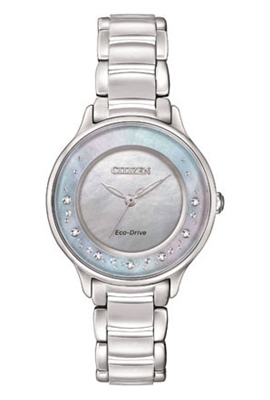 Ladies Citizen Eco-Drive Circle of Time Diamond Watch