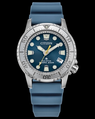 Ladies eco-drive Citizen promaster dive blue watch