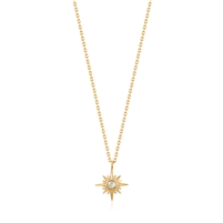 Anai Haie midnight fever midnight star gold necklace