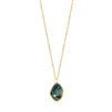 Ania Haie turning tides gold tidal abalone necklace