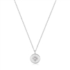 Anai Haie rising star silver mother of pearl sun necklace