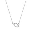 Ania Haie making waves silver wave link necklace