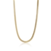 Ania Haie link up gold flat snake chain necklace