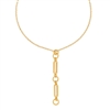 Frederic Duclos sterling silver & gold plated onlina necklace
