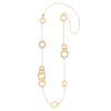 Frederic Duclos sterling silver & gold plated Monica necklace